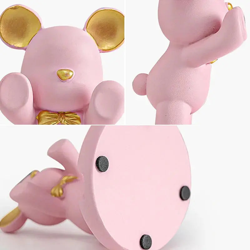 Suporte Decorativo para Celular - Ursinho Charmoso Casamarella